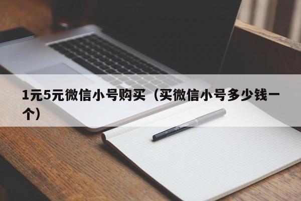 1元5元微信小号购买（买微信小号多少钱一个）